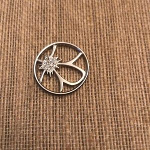 Origami Owl Flower Window Plate